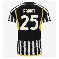 Pánský Fotbalový dres Juventus Adrien Rabiot #25 2023-24 Domácí Krátký Rukáv